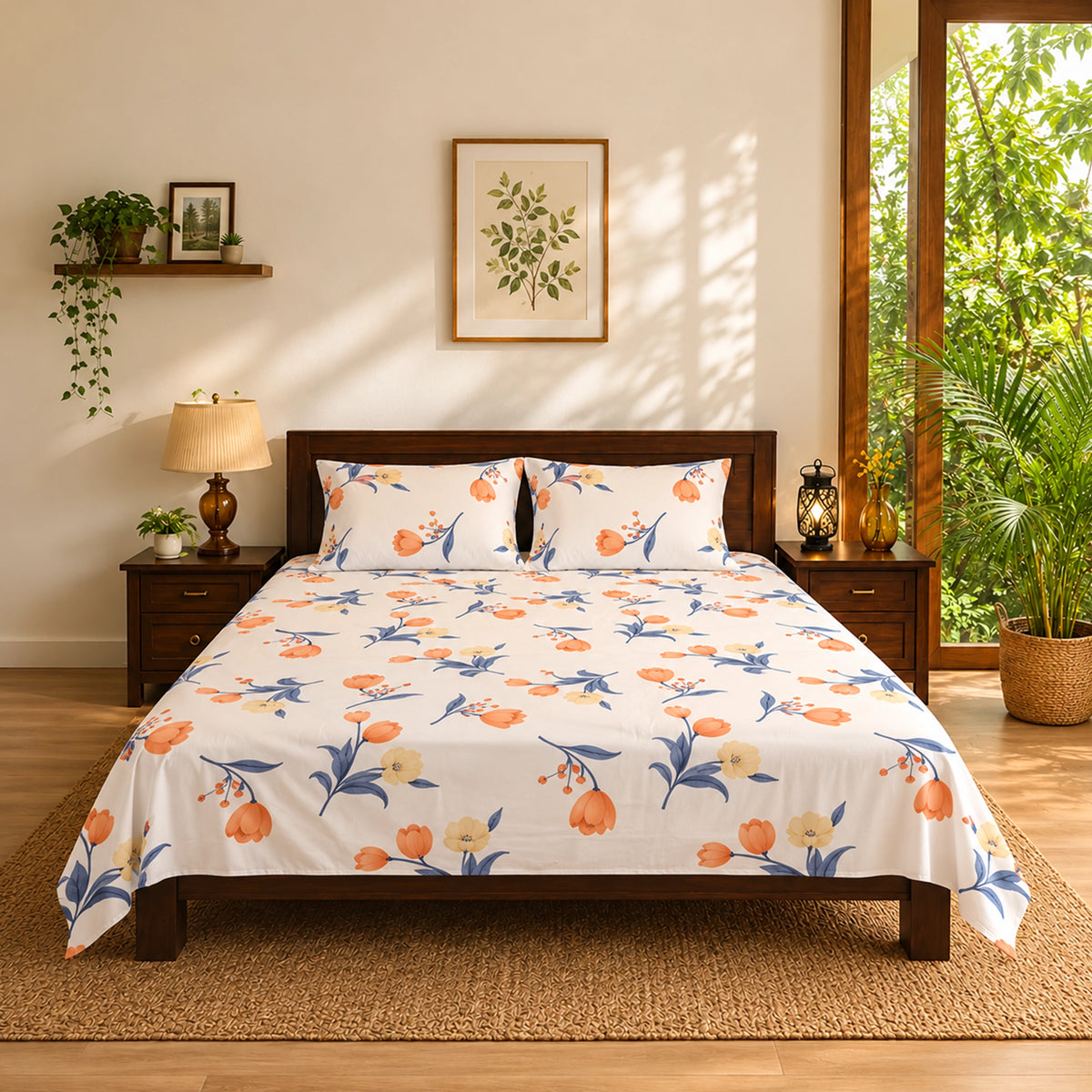Cheery Tulip Bedsheet - Series 2
