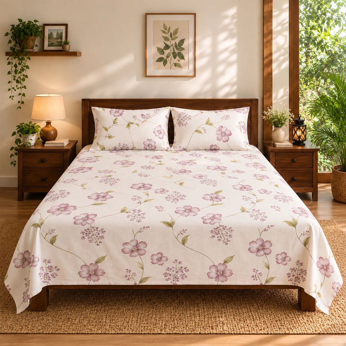 Cheery Tulip Bedsheet - Series 1