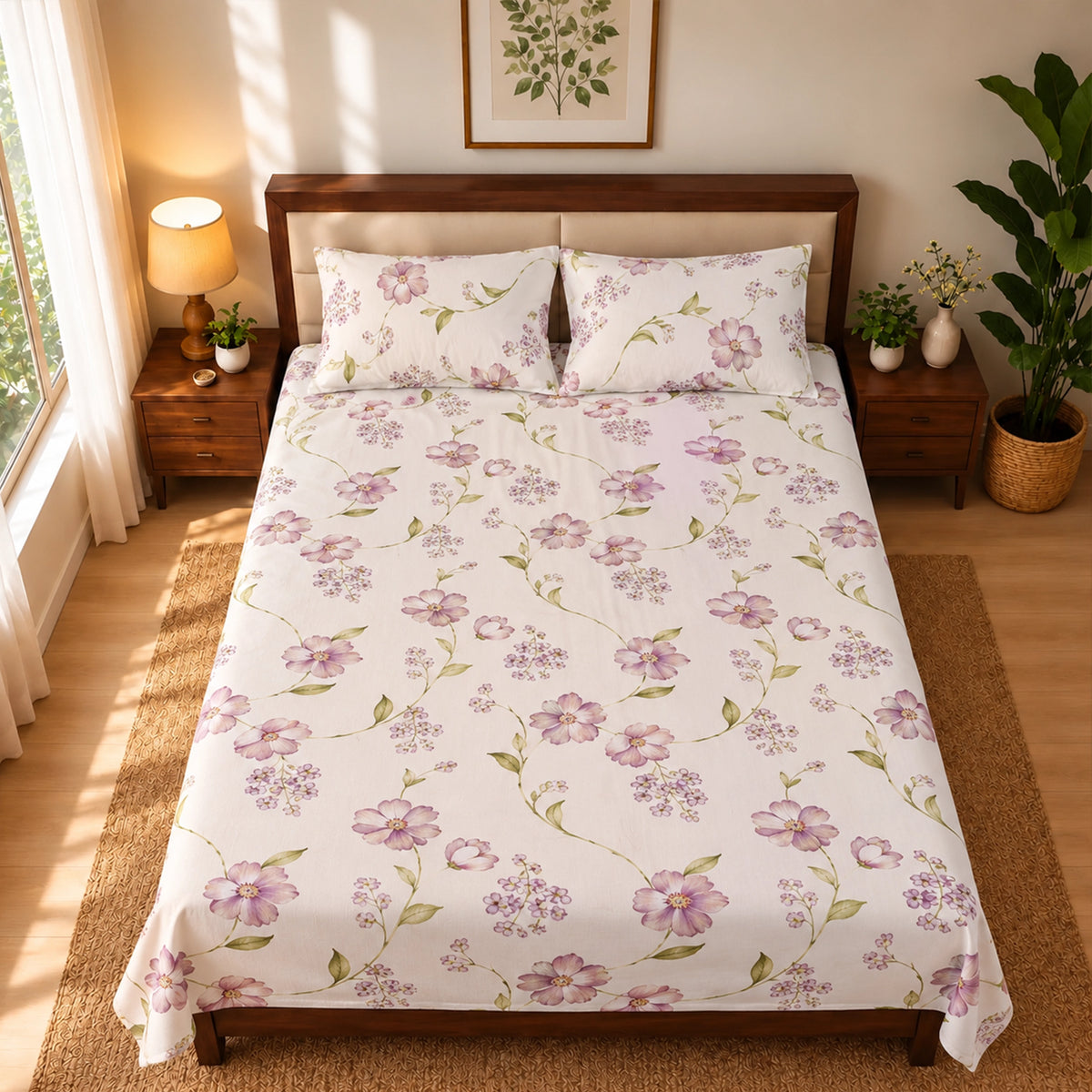 Cheery Tulip Bedsheet - Series 1