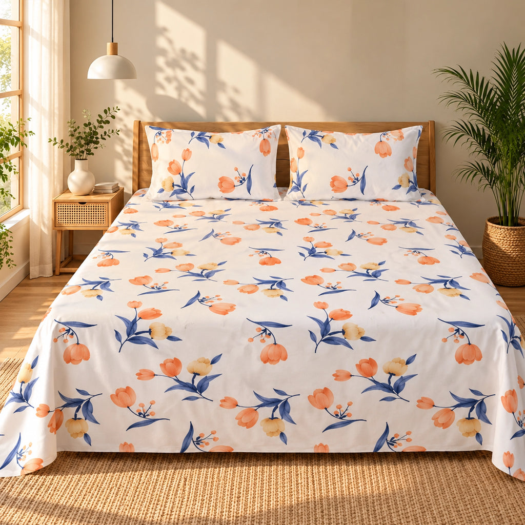 Cheery Tulip Bedsheet - Series 2