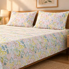 Cheery Floral Elegance Bedsheet