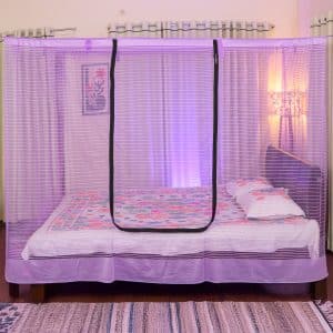 জিপার মশারি - বেগুনী